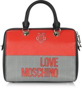 Thumbnail for your product : Love Moschino Moschino Fabric Twins Print Satchel Bag