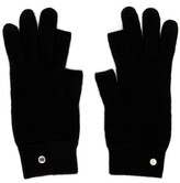 Thumbnail for your product : Rick Owens Black Cashmere Touch Screen Gloves