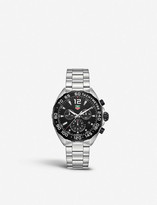 Thumbnail for your product : Tag Heuer Mens Black Caz1110.Ba0877 Formula 1 Stainless Steel Watch