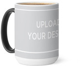 Thumbnail for your product : Shutterfly Mugs: Upload Your Own Design Color Changing Mug, 15oz, Multicolor, Blue