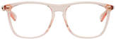 Thumbnail for your product : Gucci Pink Rectangular Glasses