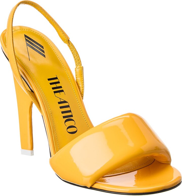 ATTICO Rem Vinyl Slingback Sandal