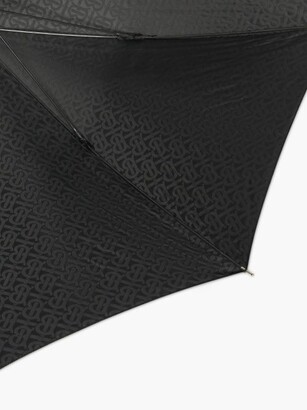 Burberry Tb-print Umbrella - Black