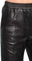 Thumbnail for your product : Stand Studio Alva Wide Leg Leather Pants W/side Bands