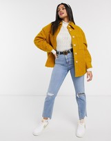 asos mustard jacket