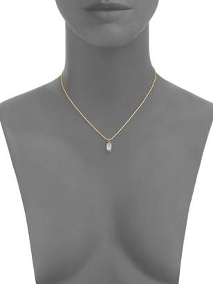 Gurhan Cocoon 24K Yellow Gold, White Gold & Diamond Pendant Necklace