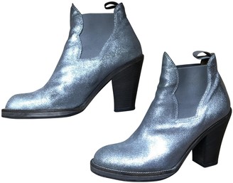 acne silver boots