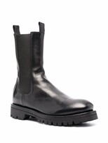 Thumbnail for your product : Officine Creative Ridged Sole Ankle Boots