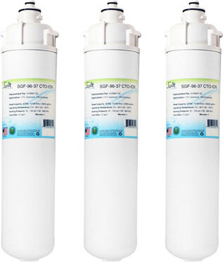 Swift Green Filters SGF-96-37 CTO-ION Compatible Commercial Water Filter for EV9607-25 3 Pack