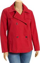 Thumbnail for your product : Old Navy Women's Plus Cropped Trench Coats
