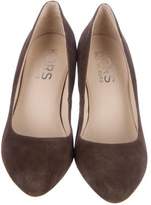 Thumbnail for your product : KORS Suede Pointed-Toe Wedges