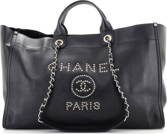 Chanel Studded Chevron Flap Bag - Black Crossbody Bags, Handbags -  CHA952750