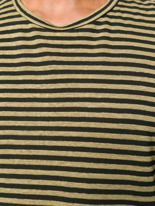 Roberto Collina striped boxy fit T-shirt
