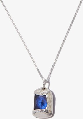 Bleue Burnham Sterling Silver The Rose Sapphire Necklace