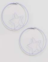 Thumbnail for your product : ASOS Limited Edition Pastel Open Star Earrings