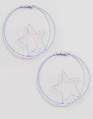 ASOS Limited Edition Pastel Open Star Earrings