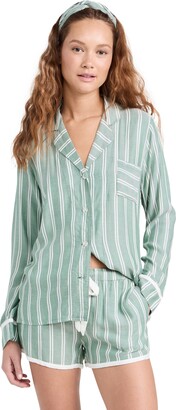 PJ Salvage Women's Green Pajamas