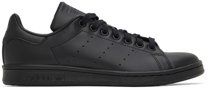 Adidas Stan Smith Black | Shop the world's largest collection of fashion |  ShopStyle