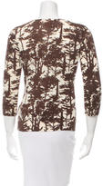 Thumbnail for your product : Tory Burch Printed Wool Cardigan