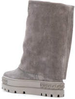 Thumbnail for your product : Casadei concealed platform boots