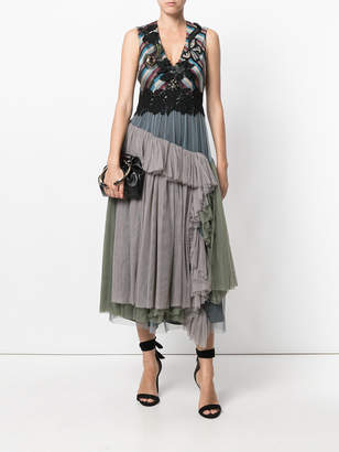 Antonio Marras tulle layered skirt dress