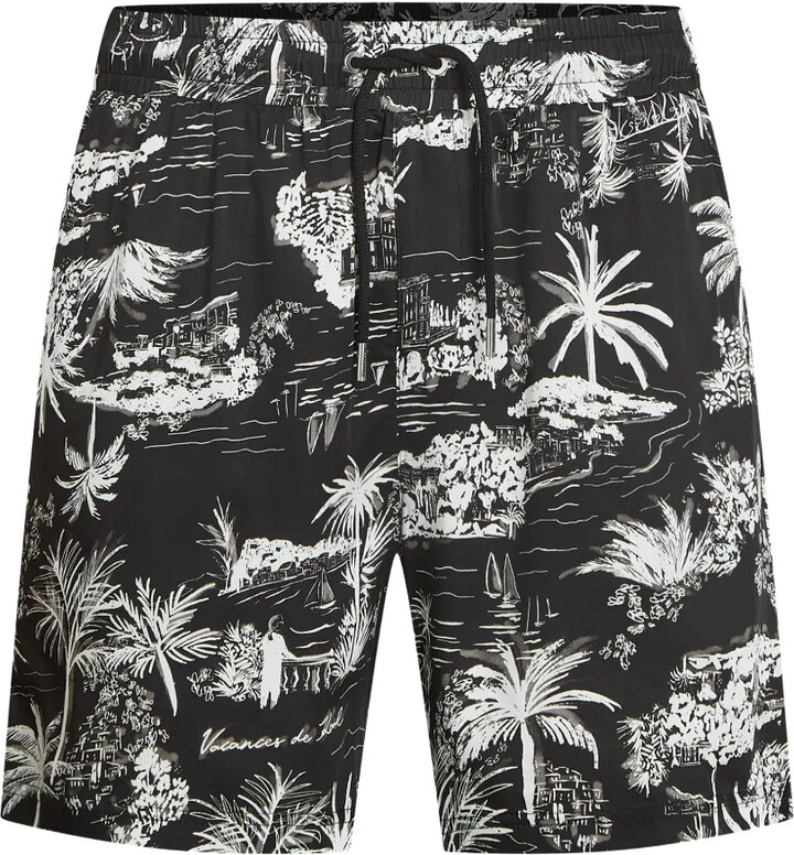 Karl Lagerfeld Paris All-Over Print Shorts