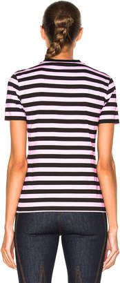 Givenchy Striped Graphic Tee