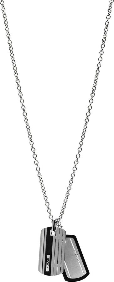 Adventurer Stainless Steel Chain Necklace Jf04336040 | Fossil Mens Necklaces  » LoveHappyStuff