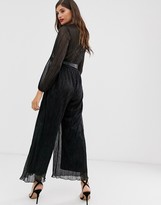 Thumbnail for your product : Closet London Closet puff sleeve jumpsuit