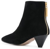 Thumbnail for your product : Stuart Weitzman Zipped Ankle Boots
