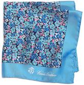 Thumbnail for your product : Brooks Brothers Flower Print Pocket Square