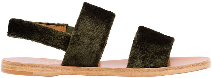 prada double band sandal