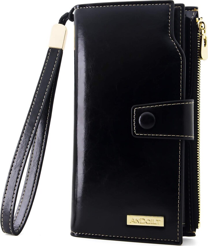 ANDOILT Ladies Purse Wallets for Women RFID Blocking Large Capacity