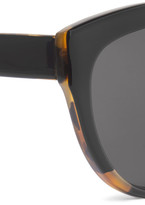 Thumbnail for your product : Prism Portofino Cat-Eye Tortoiseshell Matte-Acetate Sunglasses