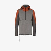 Thumbnail for your product : Byborre Orange Weightmap Hoodie