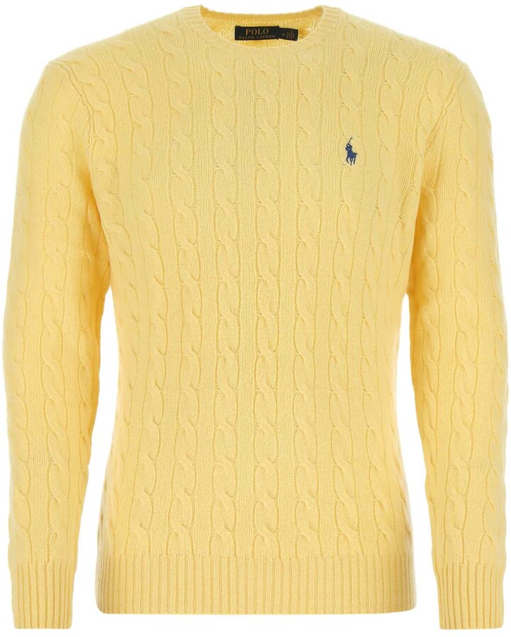ralph lauren cable knit jumper mens sale