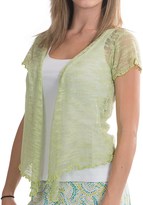 Thumbnail for your product : Nomadic Traders Open Shrug - Lace Mesh, Short Sleeve (For Women)