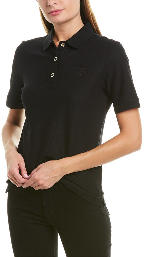 Burberry Monogram Motif Pique Polo Shirt - ShopStyle