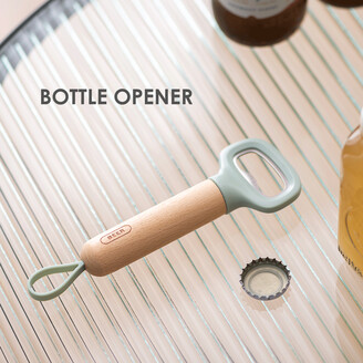 HuBee - Forest Tool Set - Paring Knife+Bottle Opener+Y Peeler - Green