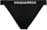 Thumbnail for your product : DSQUARED2 logo band bikini bottom