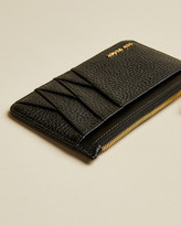 Thumbnail for your product : Ted Baker GERII Leather zipped card holder