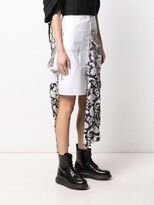 Thumbnail for your product : Rokh Asymmetric-Panel Skirt