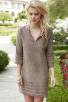 Thumbnail for your product : Karen Kane Faux Suede Shift Dress