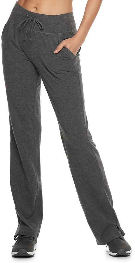 tek gear straight mid rise pants