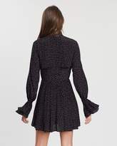 Thumbnail for your product : Nicholas Ditsy Rose Flounce Front Dress