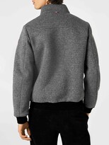 Thumbnail for your product : MC2 Saint Barth Ribbed Knit Grey Melange Jacket