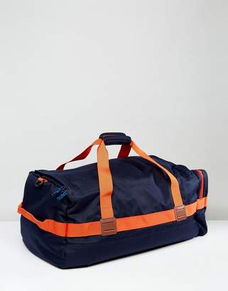 Patagonia Arbor Duffel Bag 60l In Navy/Red
