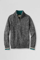 Thumbnail for your product : Lands' End Little Boys' Half-zip Mockneck Sweater
