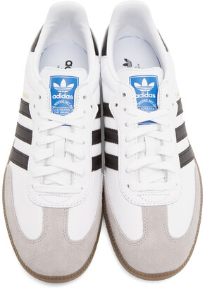 adidas White Samba OG Sneakers