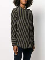 Thumbnail for your product : Closed striped Mandarin collar shirt